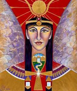 Goddess Isis Art Print