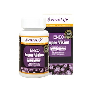 EnzoLife Super Vision 60 Vege Capsules