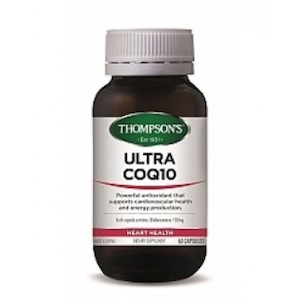 Internet only: Thompson's Ultra CoQ10 150mg 60 Capsules