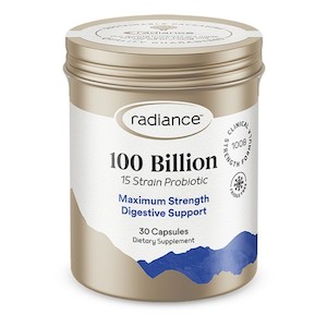 Internet only: Radiance Probiotics 100 Billion 30 Capsules