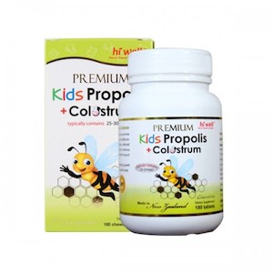 Internet only: Hi Well Kids Propolis + Colostrum 180 Tablets