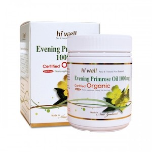 Internet only: Hi Well Organic Evening Primrose Oil 200 Capsules