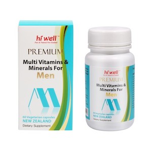 Hi Well Multi Vitamin & Mineral for Men 60 Capsules