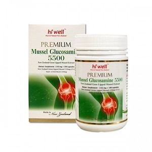 Internet only: Hi Well Mussel Glucosamine 5500 180 Capsules