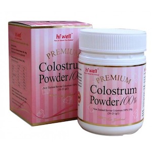 Internet only: Hi Well Premium 100% Colostrum powder 100g