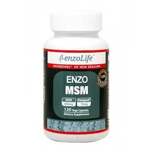 EnzoLife Enzo MSM 120 Vege Capsules