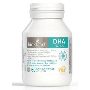 Internet only: Bio Island DHA 60 Softgel Capsules