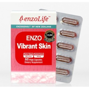 EnzoLife Vibrant Skin 60 Vege Capsules Enzogenol