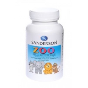 Internet only: Sanderson Zoo Kids Multi Chewable 90 Tablets