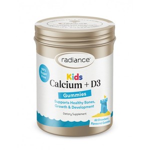 Internet only: Radiance Kids Calcium + D3 60 Gummies