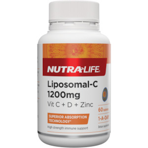 Nutra-Life Liposomal C 1200mg 60 Tablets