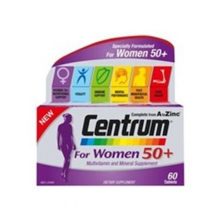 Centrum For Women 50 Plus 60 Tablets