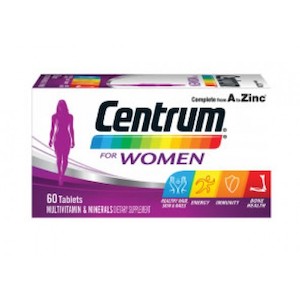 Centrum For Women 60 Tablets