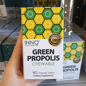 Internet only: Inno Health Green Propolis 180 Chewable Tablets