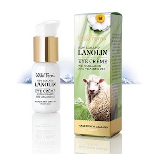 Wild Ferns Lanolin Eye Creme with Collagen and Vitamin C & E 30ml