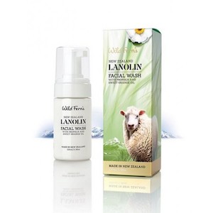 Wild Ferns Lanolin Facial Wash with Propolis and Sweet Orange 100ml