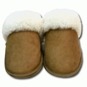 Jenny's Turnover Sheepskin Slipper