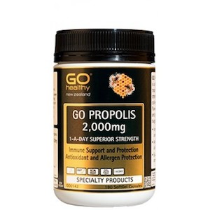 Go Healthy Go Propolis 2000mg 180 Capsules