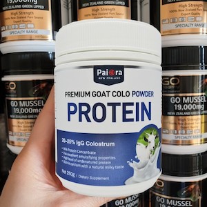 Internet only: PaiOra Goat Colo Powder Protein 250g