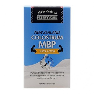 Peter & John Colostrum MBP 120 Chewable Tablets