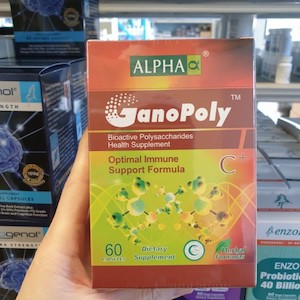 Internet only: Alpha Ganopoly C+ Immune Support Formula 60 Capsules