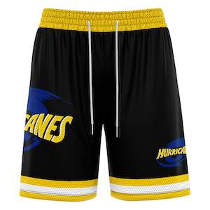 Clothing wholesaling: NZ Hurricanes 'Hoops' Basketball Shorts - Adult