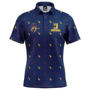 NZ Highlanders 'Mulligan' Golf Polo