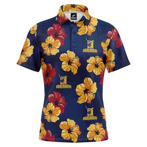 NZ Highlanders 'Aloha' Golf Polo