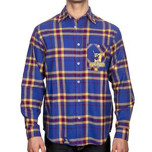 NZ Highlanders 'Ringbark' Flannel Shirt