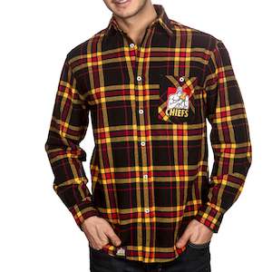 NZ Chiefs 'Ringbark' Flannel Shirt