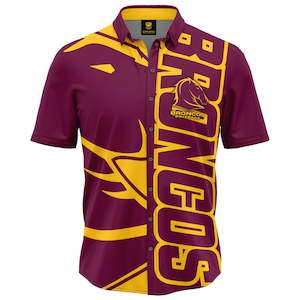 Clothing wholesaling: NRL Broncos 'Showtime' Party Shirt