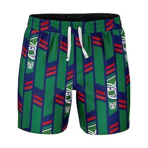 NRL Warriors 'Riviera' Volley Swim Shorts