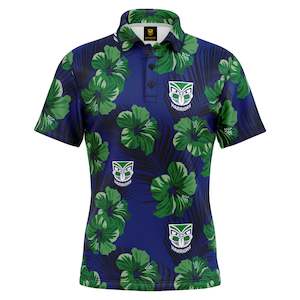 NRL Warriors 'Aloha' Golf Polo