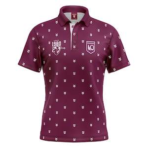 QLD Maroons 'Mulligan' Golf Polo