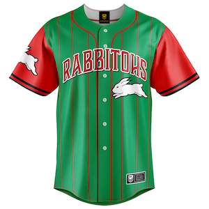 NRL Rabbitohs 'Slugger' Baseball Shirt