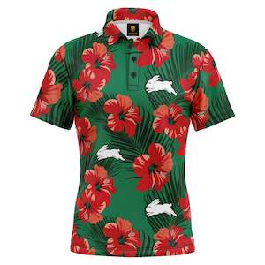 NRL Rabbitohs 'Aloha' Golf Polo