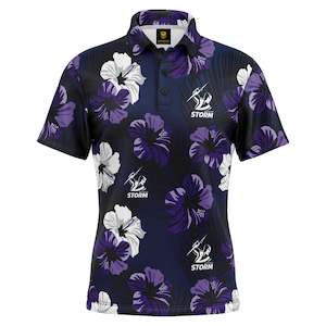 NRL Storm 'Aloha' Golf Polo