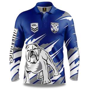 Clothing wholesaling: NRL Bulldogs 'Ignition' Fishing Shirt - Adult