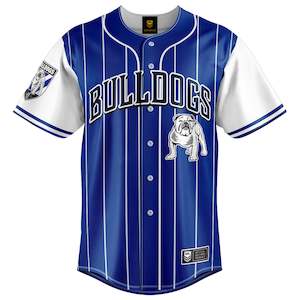 NRL Bulldogs 'Slugger' Baseball Shirt