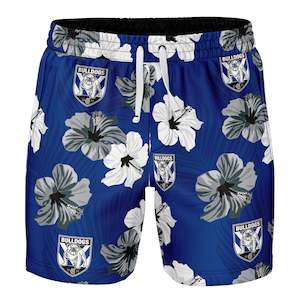 NRL Bulldogs 'Aloha' Volley Swim Shorts