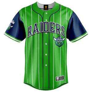 NRL Raiders 'Slugger' Baseball Shirt