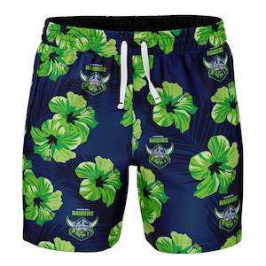 NRL Raiders 'Aloha' Volley Swim Shorts