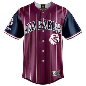 NRL Sea Eagles 'Slugger' Baseball Shirt