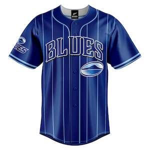 NZ Blues 'Slugger' Baseball Shirt