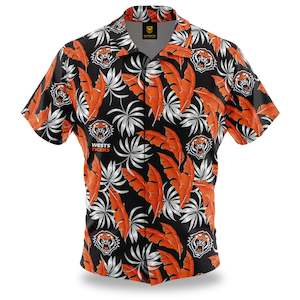 Clothing wholesaling: NRL West Tigers 'Paradise' Hawaiian Shirt