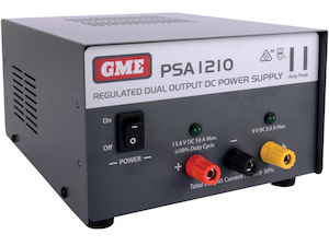 Products: GME PSA1210 11 Amp, Regulated DC Power Supply