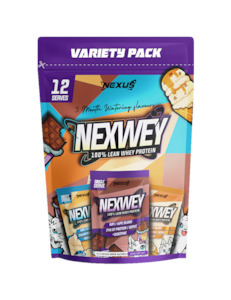 Nexus NexWey 100% Lean Whey Protein Variety Pack