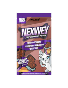 Nexus NexWey 100% Lean Whey Protein Single Serve