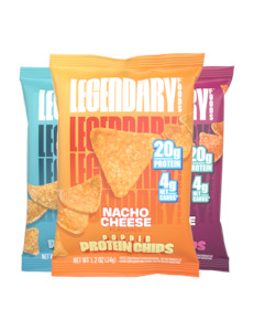 Legendary Foods Popped Protein Chips Variety Pack