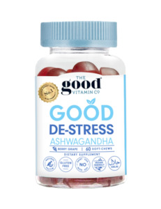 Sleep And Stress Support Supplements: The Good Vitamin Co. Good De-Stress Ashwagandha